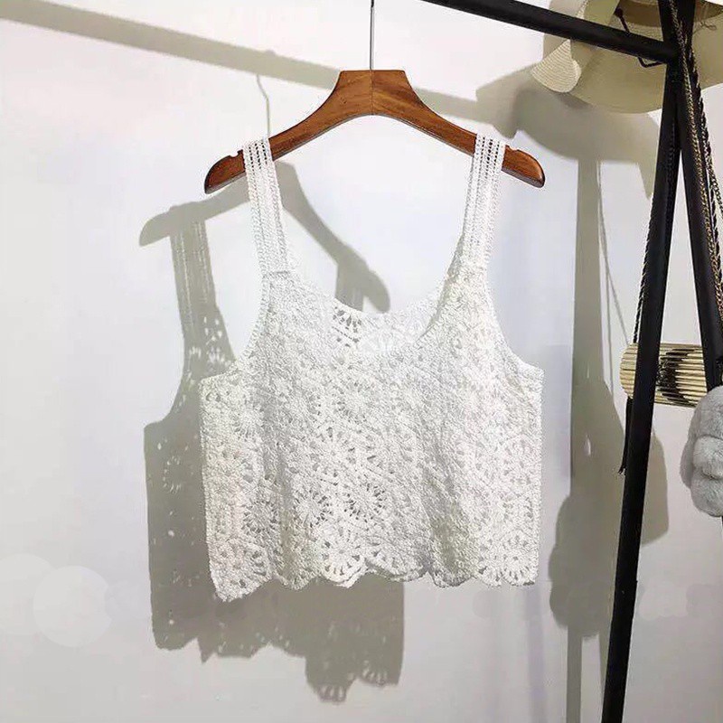 Áo Tank Top Dáng Rộng Màu Sắc Trơn Phong Cách Bohemian Thời Trang Cho Nữ