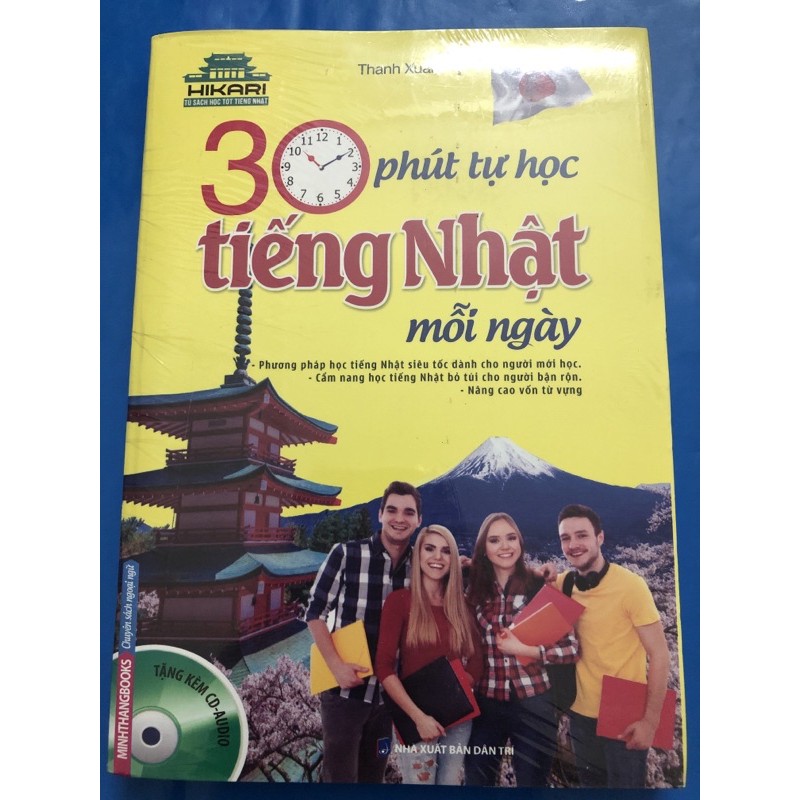Sách - 30 Phút tự học tiếng Nhật mỗi ngày ( Kèm CD )