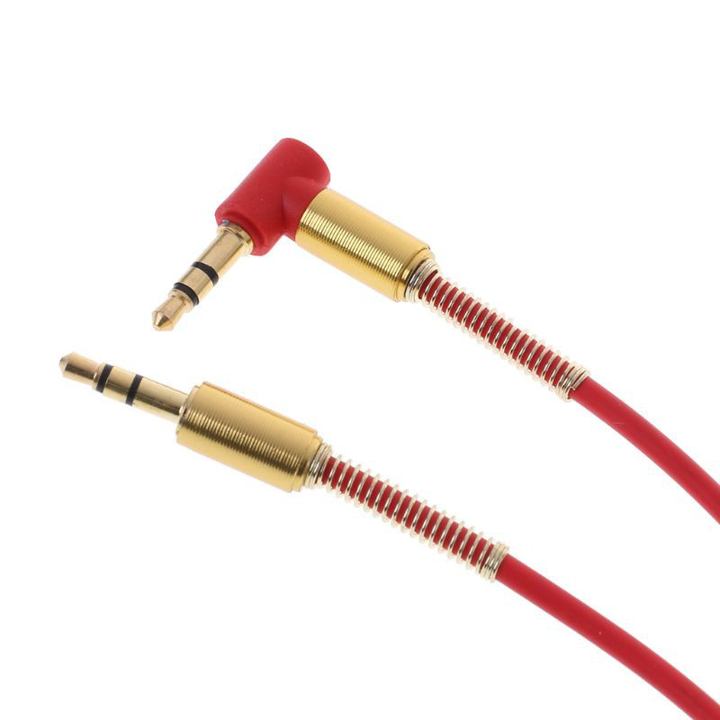 Dây Cáp Âm Thanh Giắc Cắm 3.5mm Sang Đầu Cắm Hifi 90 Độ Chuyên Dụng Cho Xe Hơi Lidu1