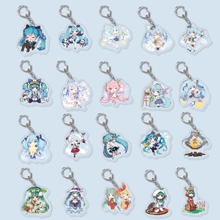 Móc khóa mica VOCALOID MIKU