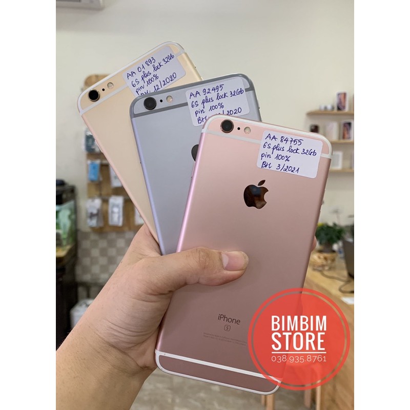 Điện thoại Apple iphone 6s Plus 32Gb chính hãng - tặng phụ kiện, hỗ trợ bảo hành 1 đổi 1 toàn quốc - Bimbim shop