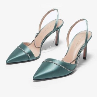 Giày cao gót nữ C.K dây đá SP000195