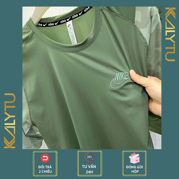Bộ thể thao nam mặc nhà siêu mát, bộ cotton nam kiểu dáng năng động thoải mái thấm hút mồ hôi tốt - KALYTU