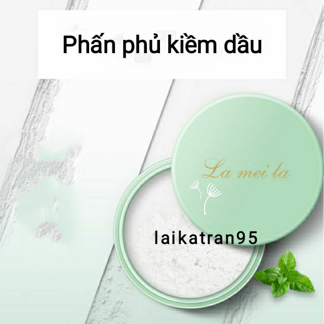 Phấn phủ kiềm dầu dạng bột Lameila (mẫu mới)