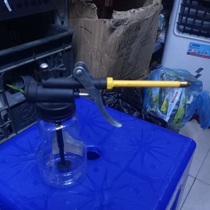 Bình tra dầu máy, vịt bơm dầu - Tra xích xe đạp , tra động cơ