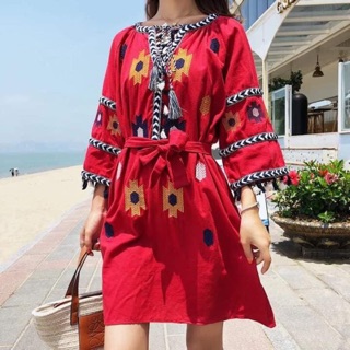 Đầm thô thổ cẩm