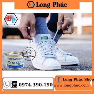 Keo Dán Giày 100gr 💖FREESHIP💖 Keo dán giày trong suốt, chịu nước, dính chắc, đàn hồi cao| Long Phúc Shop| Lọ 100g