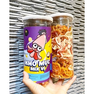 Mực hấp cốt dừa Mix vị 78k/lọ