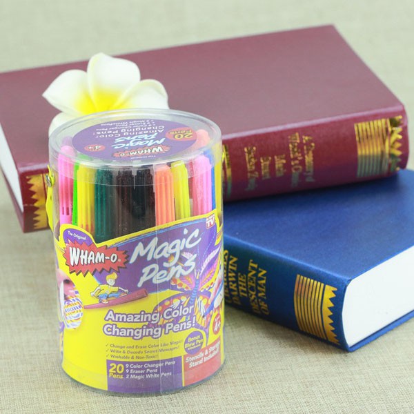 Hộp bút màu thần kỳ Magic Pens cho bé(tặng bộ sticker tô màu)