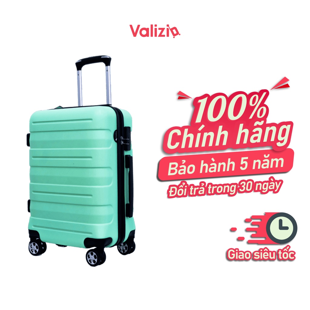 Vali kéo du lịch Valizio 209 Nowship 2h Size 20 - Vali chống va đập tay kéo nhôm không rỉ sét - VALIZIO