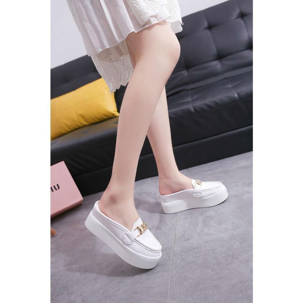 Giày Slip On Bánh Mì Phong Cách Hàn Tặng Kèm Nước Hoa