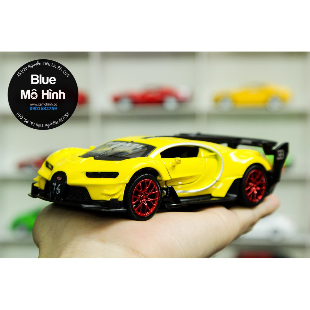 Blue mô hình | Xe mô hình Bugatti Vision Double Horses 1:32