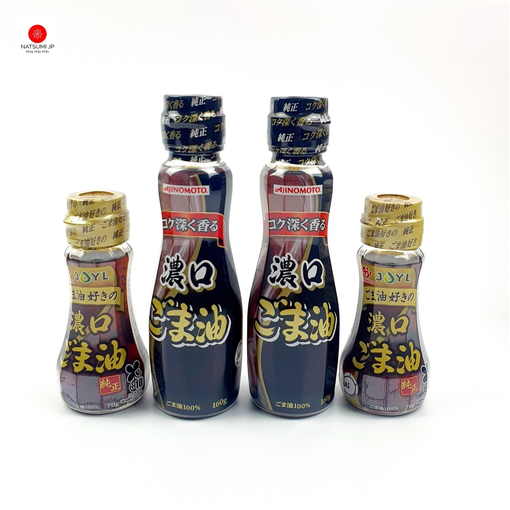 Dầu mè Ajinomoto Nhật cho bé 70g/160g( Date 2023)