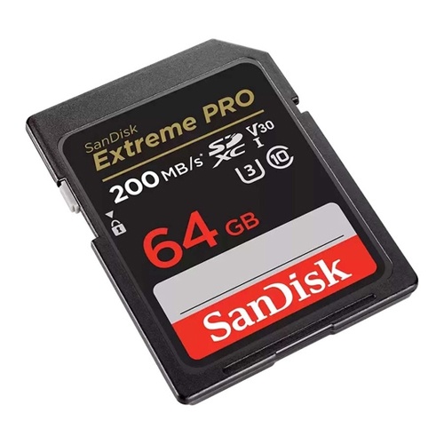 Thẻ nhớ SDXC SanDisk Extreme PRO 64GB/128GB/256GB UHS-I U3 4K V30 200MB/s - Chính Hãng SanDisk
