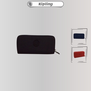 Ví cầm tay nữ Kipling 2 khoá kéo, chất liệu vải dù, chống nước, siêu bền K720