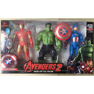 Bộ đồ chơi nhân vật siêu nhân -anh hùng Avenger 2