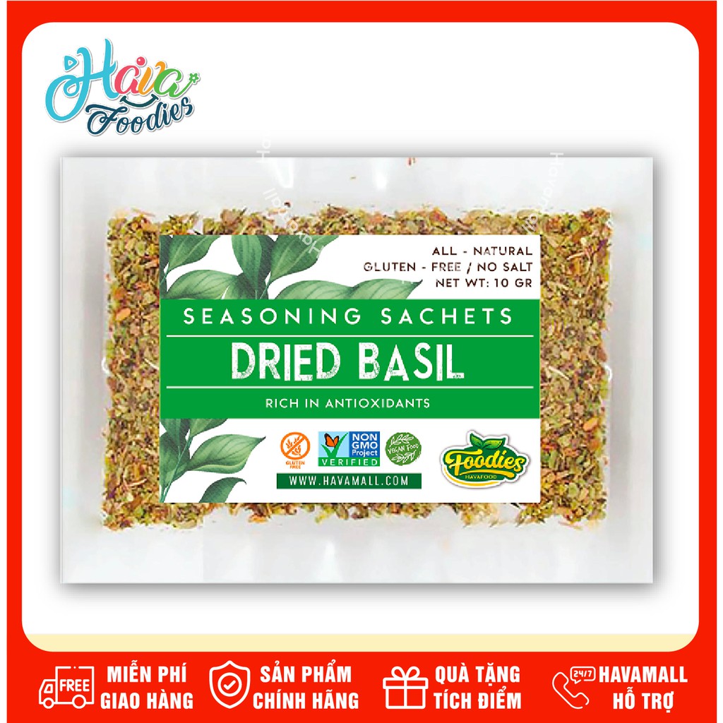 Lá Basil Khô Ý 10gr