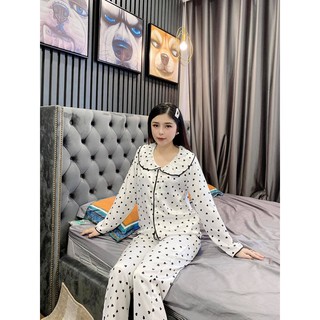 Đồ Bộ Lụa Latin - Satin Lượn Sóng