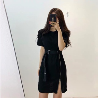 (Order) Váy khoá đùi kèm thắt lưng Hàn Quốc ulzzang cực cực chất