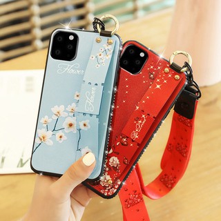 Ốp điện thoại mềm có dây đeo cho iPhone 11 Pro Max iPhone 7 8 X 11 Pro