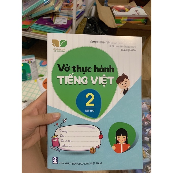 Combo 2 vở thưc hành tiếng việt 2 - kết nối