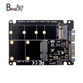 Card Chuyển Đổi Sata Sang M.2 Ngff Ssd Sang M.2 & Msata Đa Năng Cho Pc / Laptop