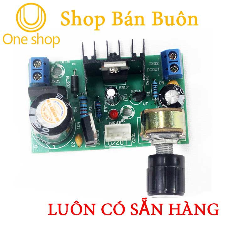 Module Nguồn LM317 1.25V-27V 1.5A Chất Lượng