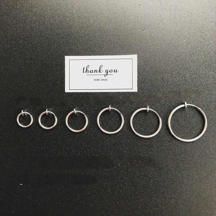 Khuyên tai thời trang thiết kế giản đơn không bấm lỗ độc đáo