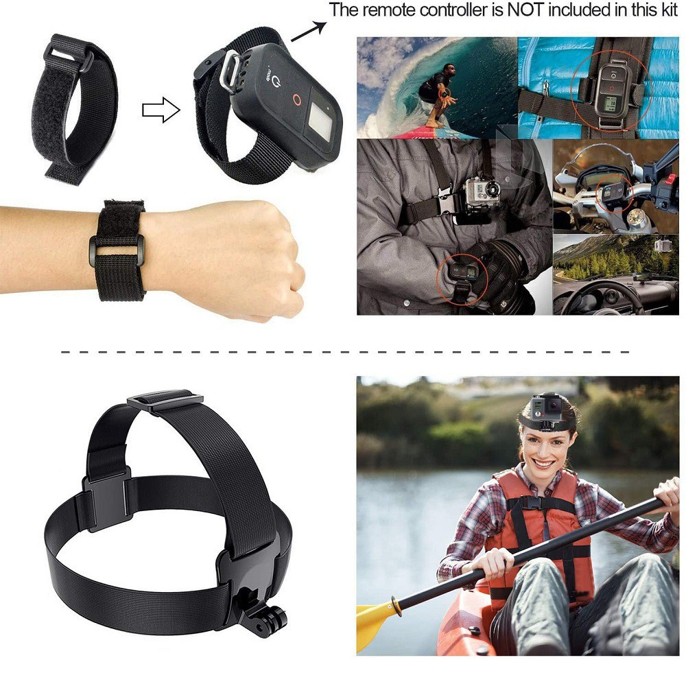 Bộ Phụ Kiện camera Hành Trình Gopro Hero 10 9 8 7 6 5 4 3