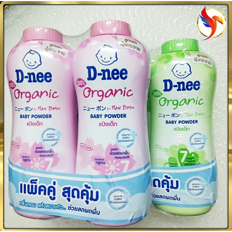 Phấn Rôm Dnee Baby Powder 380g Thái Lan