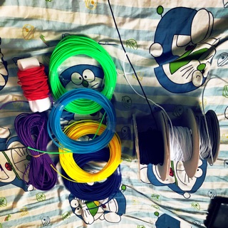 Dây lưới 4mm bọc 1 sợi dây nguồn custom