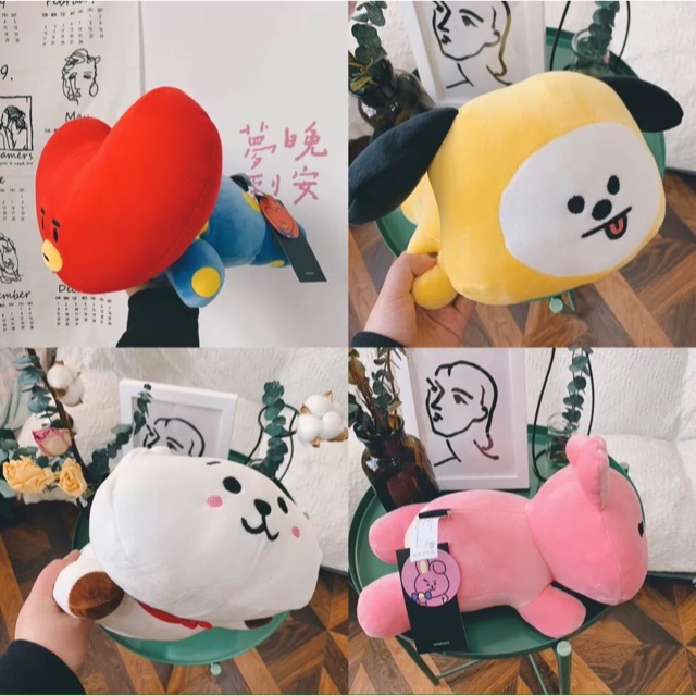 ORDER Gấu bông BTS, Standing doll BT21 - 2 mẫu