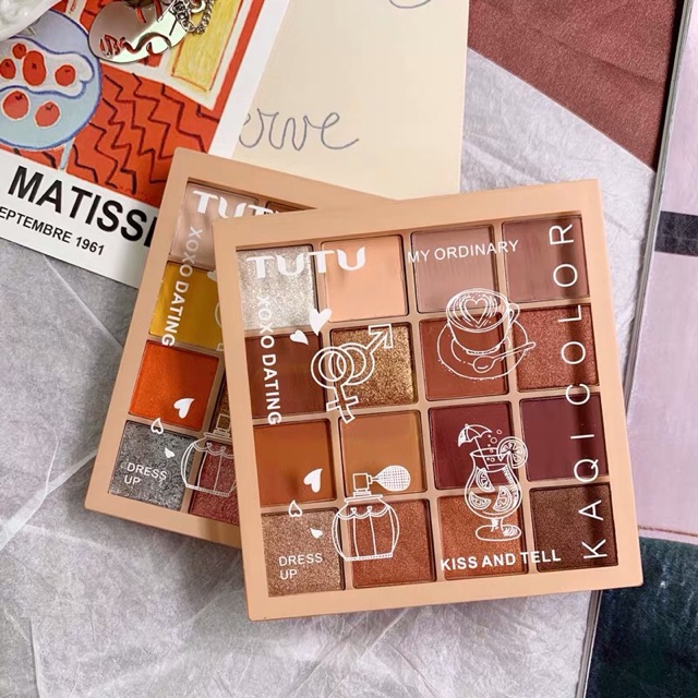 Bảng mắt TuTu 16 màu