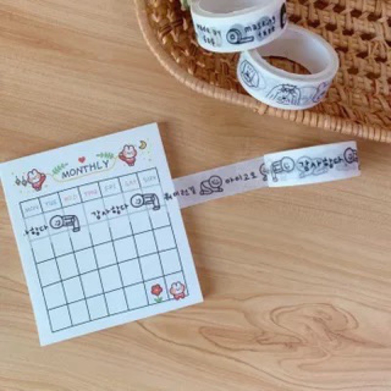 Tape dán hình cute