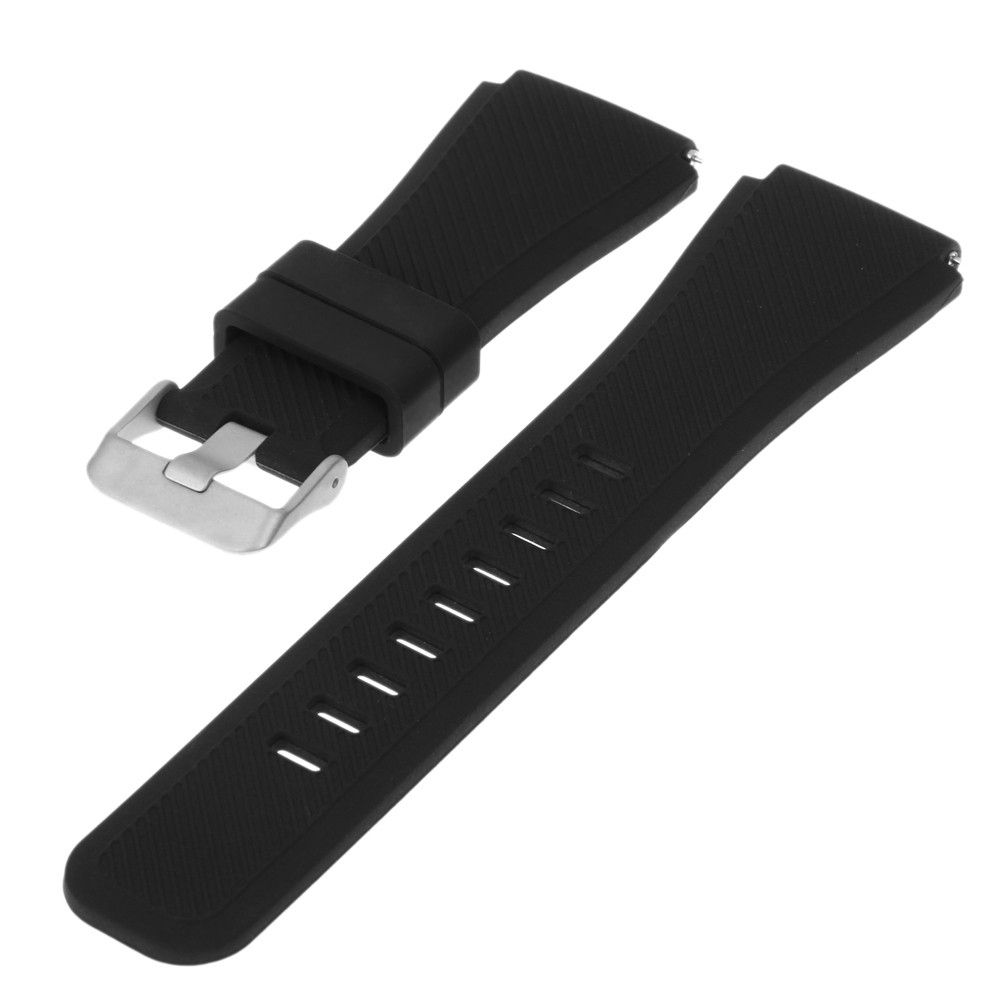 Dây đeo silicon thể thao cho đồng hồ Gear S3 , inox