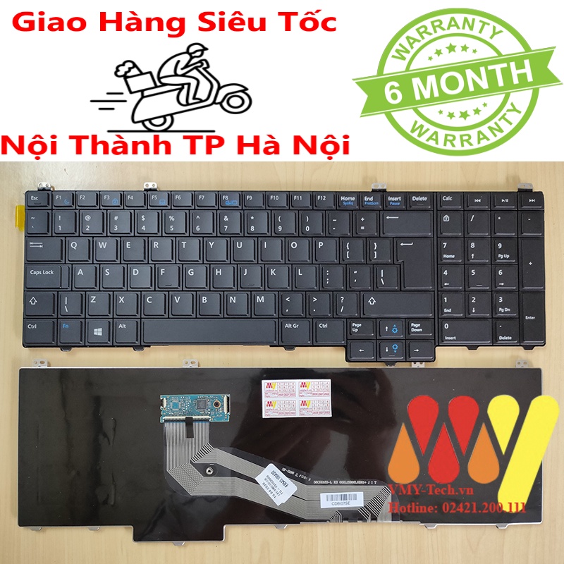 Bàn phím laptop Dell Latitude E5540 5540 (ZIN NEW LED)