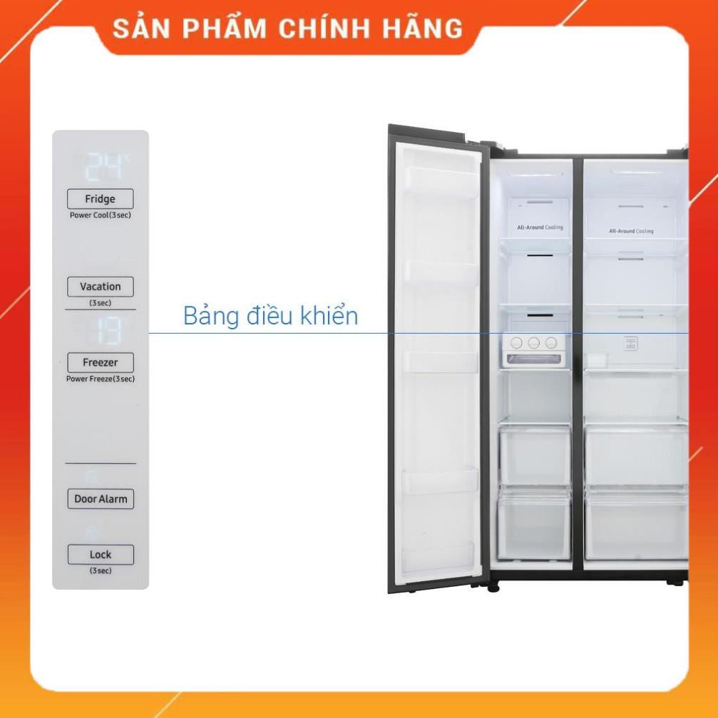 [ FREE SHIP KHU VỰC HÀ NỘI ] Tủ lạnh Samsung side by side RS62R5001B4/SV BM