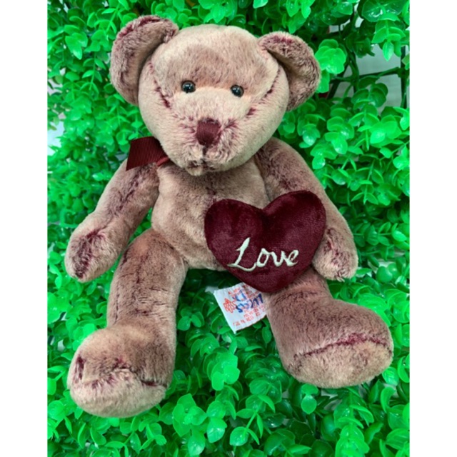 Gấu bông teddy lông 2 da màu lạ