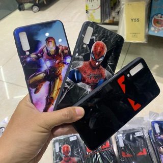 Ốp samsung a750,a7-2018 dẻo lưng kính