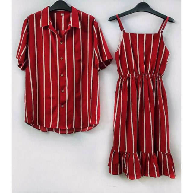 Set áo váy đôi, đồ đôi chụp hình