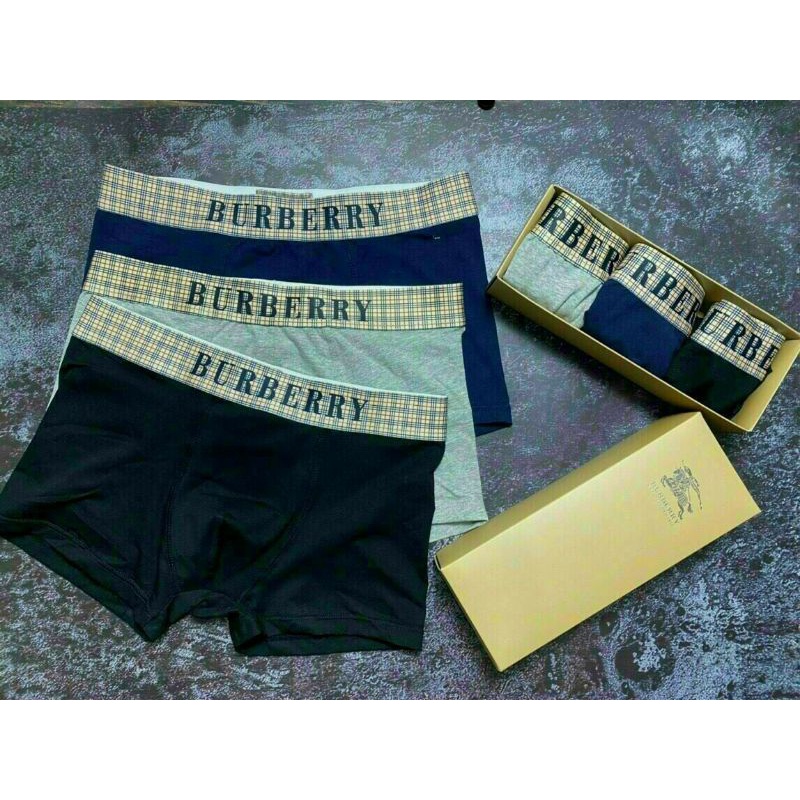 Combo 5 sịp đùi boxer nam - quần lót nam cotton co giãn 4 chiều dáng đùi thể thao