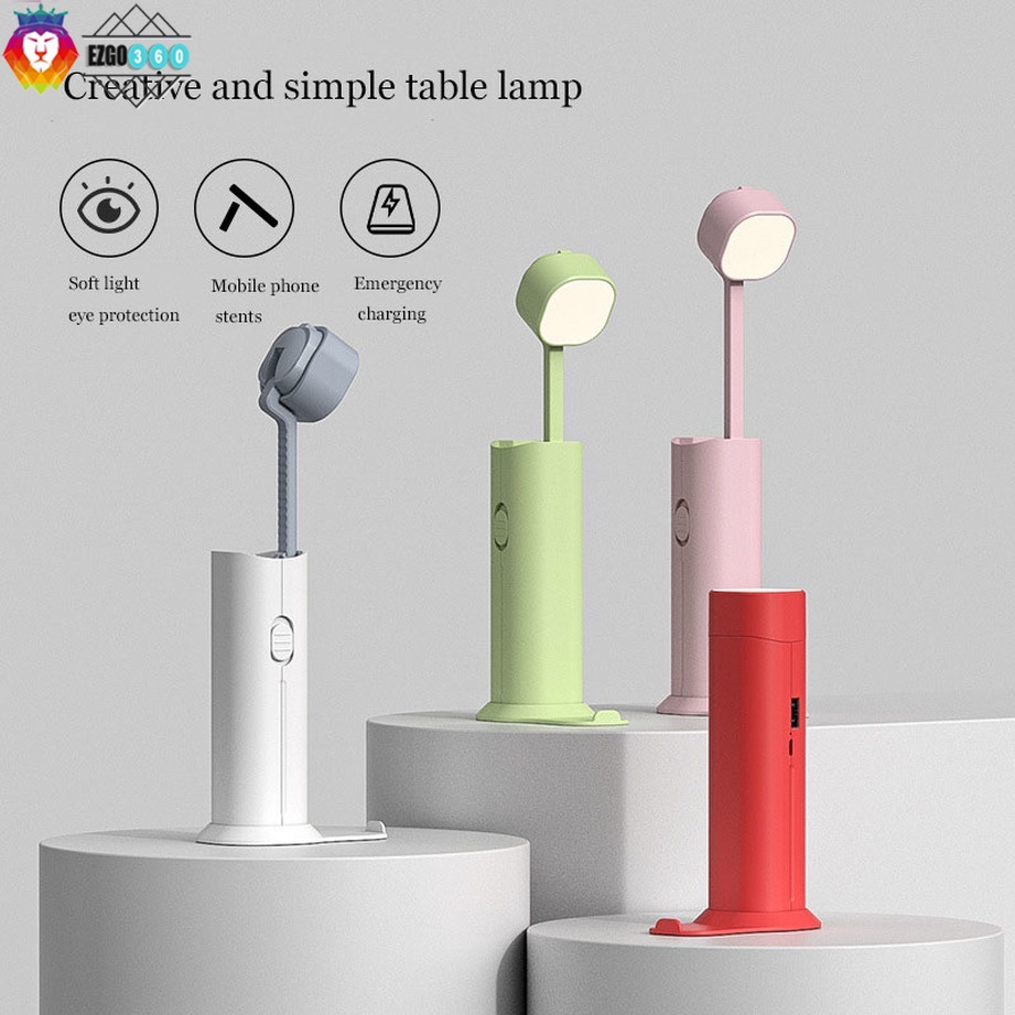 Convenient and durable foldable LED desk lamp