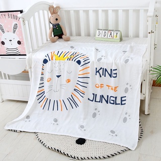 Chăn Lụa 4 Lớp Thấm Nước Siêu Mềm Hàng Cao Cấp Cho Bé (Giao họa tiết ngẫu nhiên)