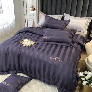 Set chăn ga lụa KQ