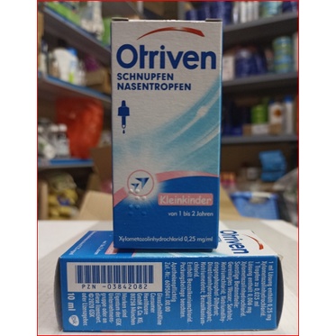 Nhỏ Otriven 0.025% 10ml của Đức