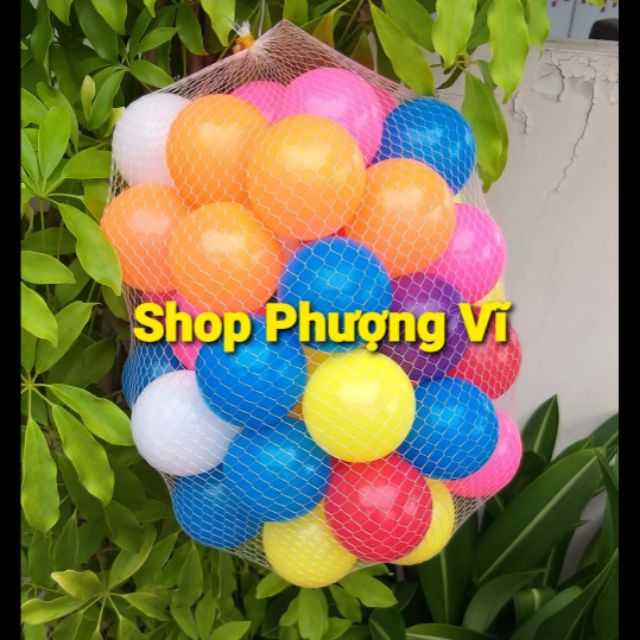 Túi 300 bóng nhựa 8cm hàng Việt Nam cao cấp