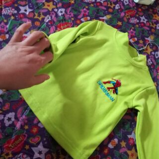 Áo nỉ cổ 3 phân bé trai