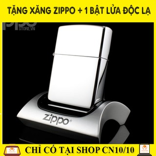 Bật lửa zippo bạc đẳng cấp phái mạnh tl18