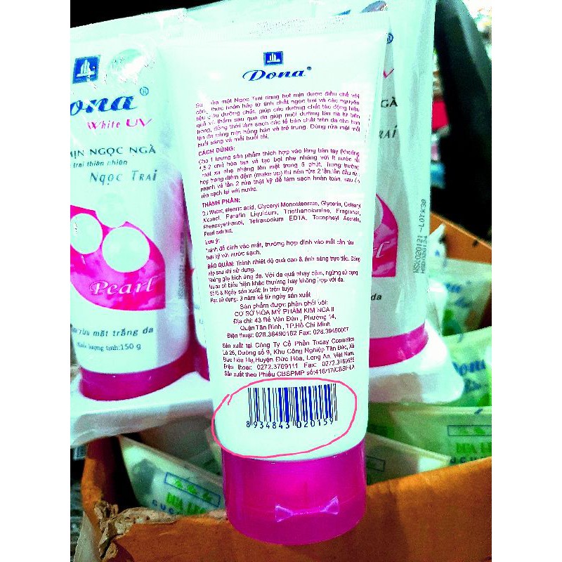 Sữa rửa mặt DONA nha đam hoặc nghệ | BigBuy360 - bigbuy360.vn
