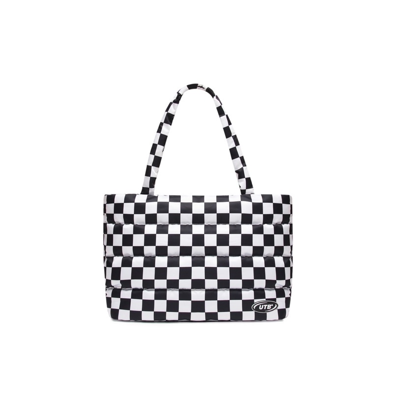 Usthebasic - Túi UTB Logo Check Off Shoulder Bag